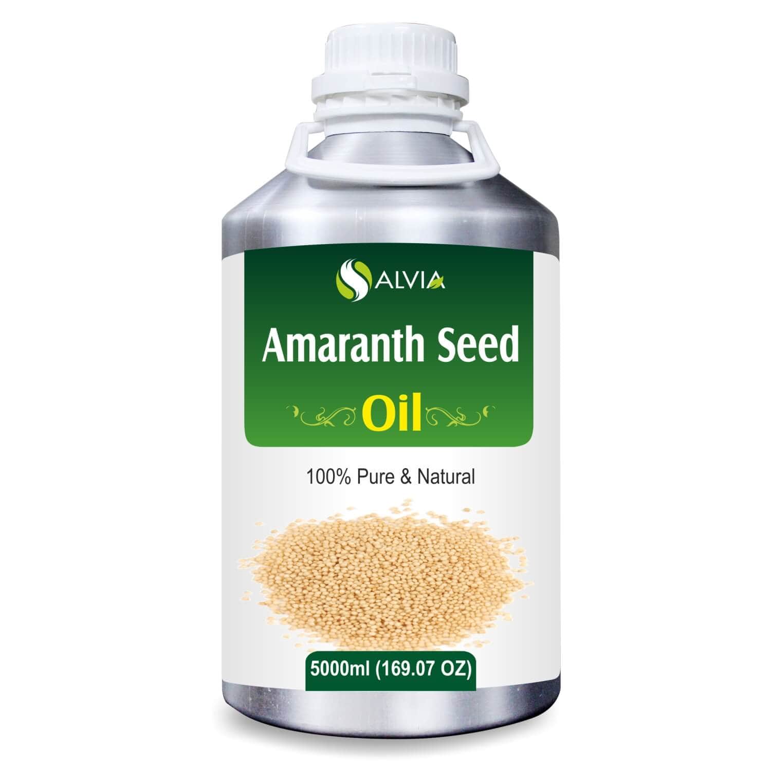 Salvia Natural Carrier Oils 5000ml Amaranth Seed Oil (Amaranthus-Caudatus) 100% Natural Pure Carrier Oil Salvia Natural Carrier Oils 5000ml Amaranth Seed Oil (Amaranthus-Caudatus) 100% Natural Pure Carrier Oil